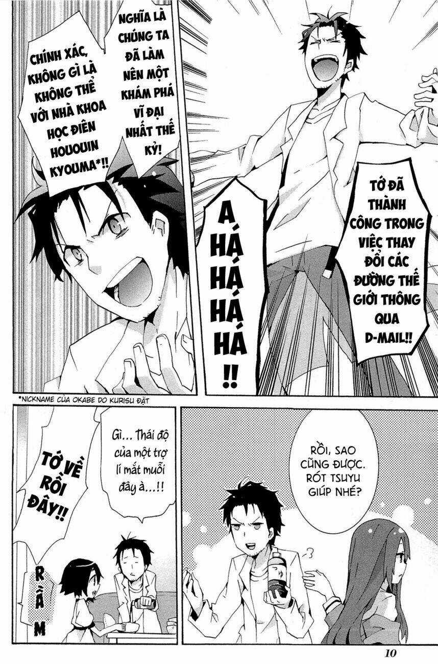 Steins;Gate - Hiyoku Renri No Future Honey Chapter 1 trang 8