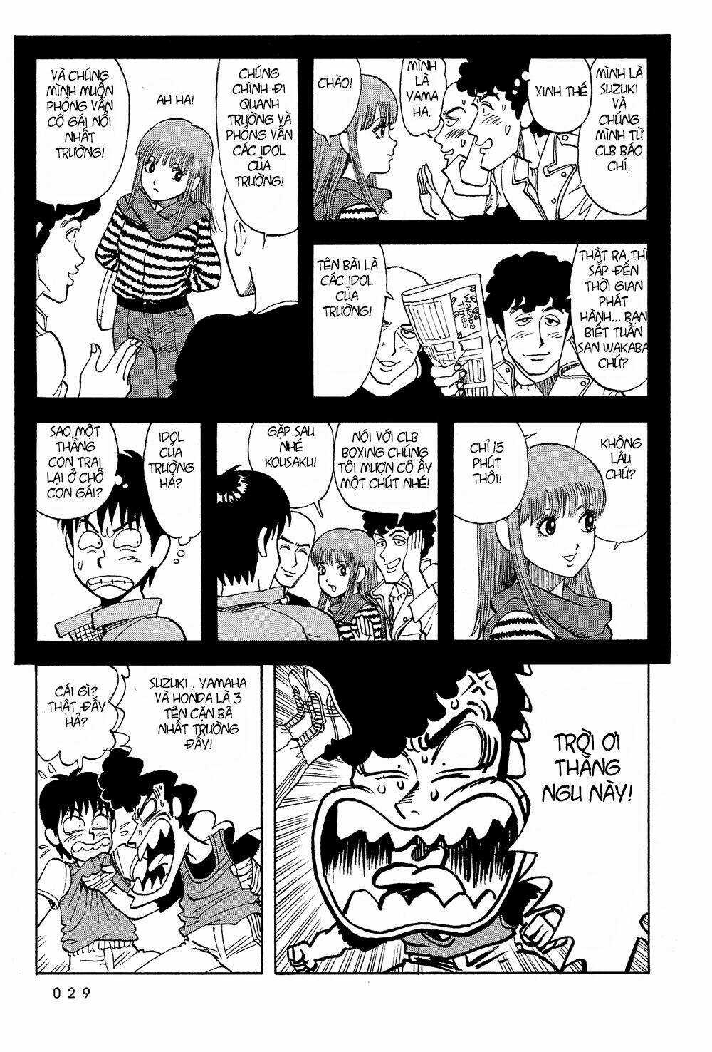 Stop!! Hibari-kun! Chapter 37 trang 8