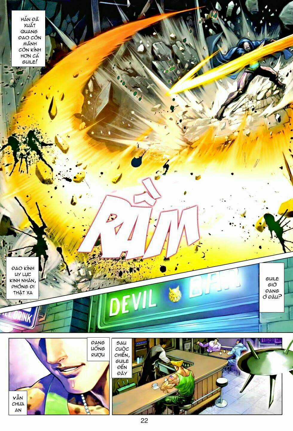 Street Fighter Iv Ngoại Truyện Chapter 1 trang 18