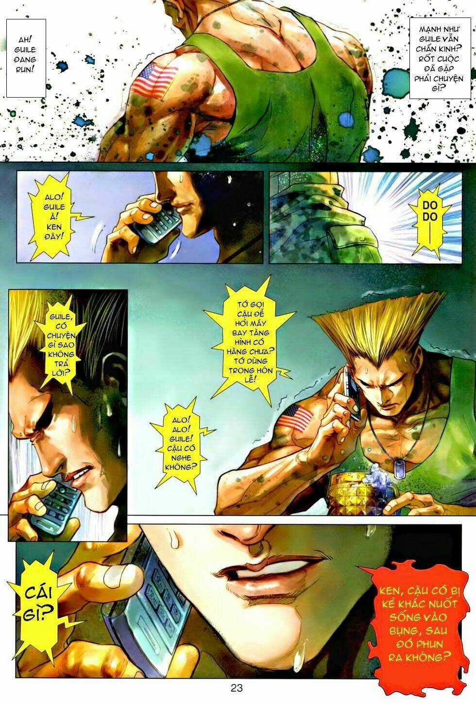 Street Fighter Iv Ngoại Truyện Chapter 1 trang 19