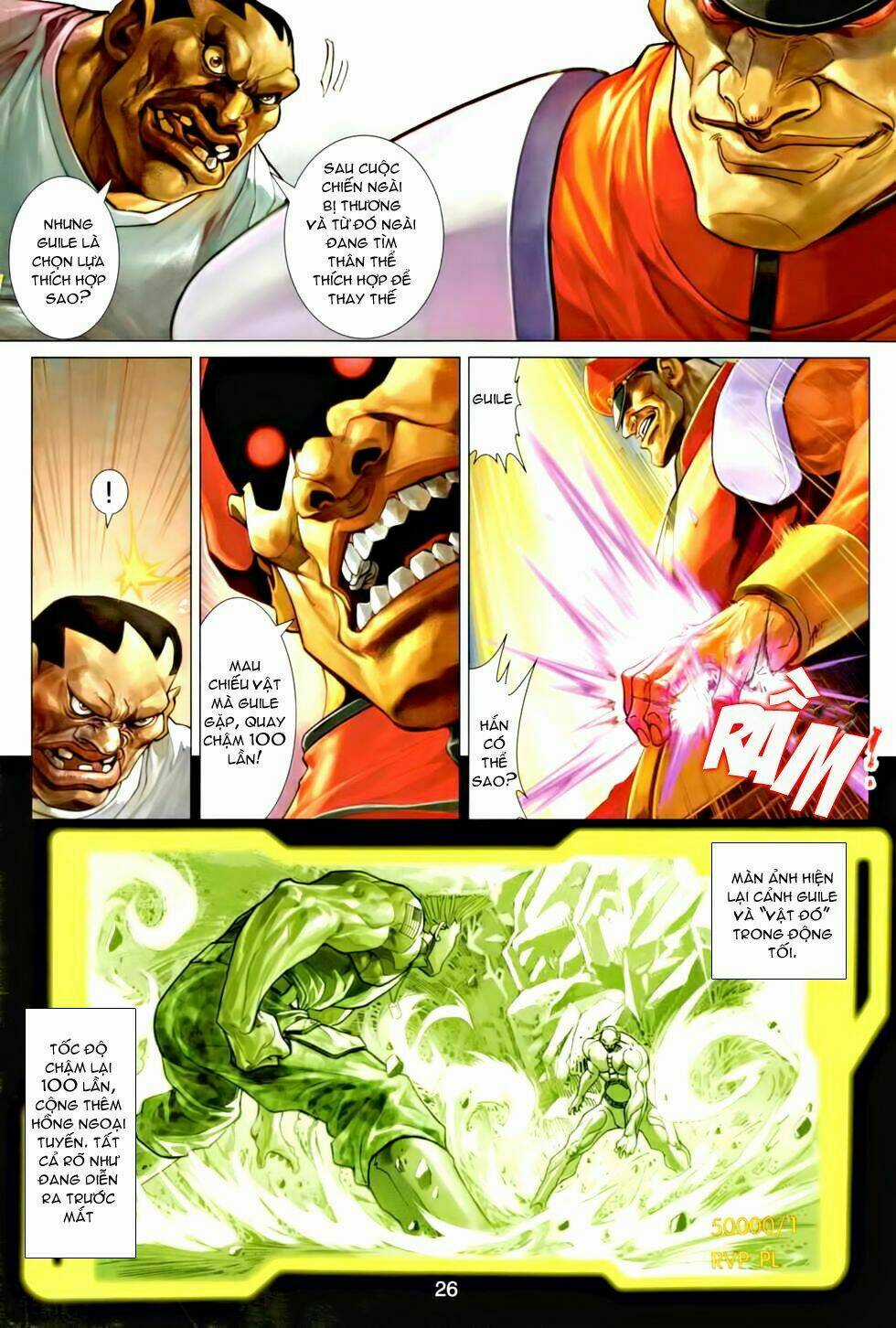 Street Fighter Iv Ngoại Truyện Chapter 1 trang 22