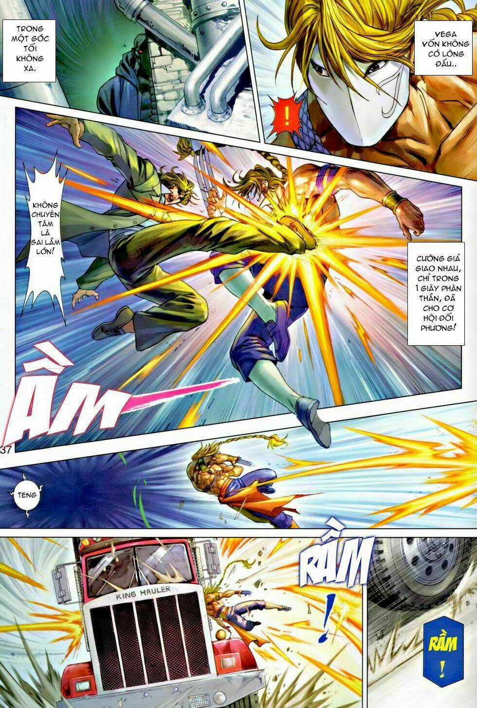 Street Fighter Iv Ngoại Truyện Chapter 1 trang 33