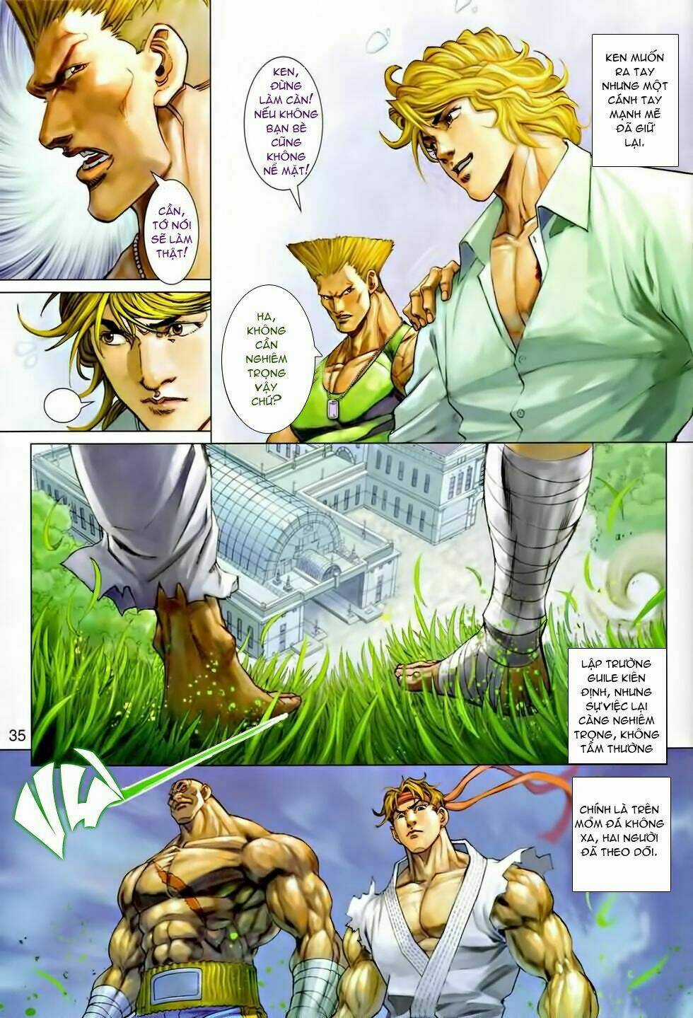 Street Fighter Iv Ngoại Truyện Chapter 2 trang 33