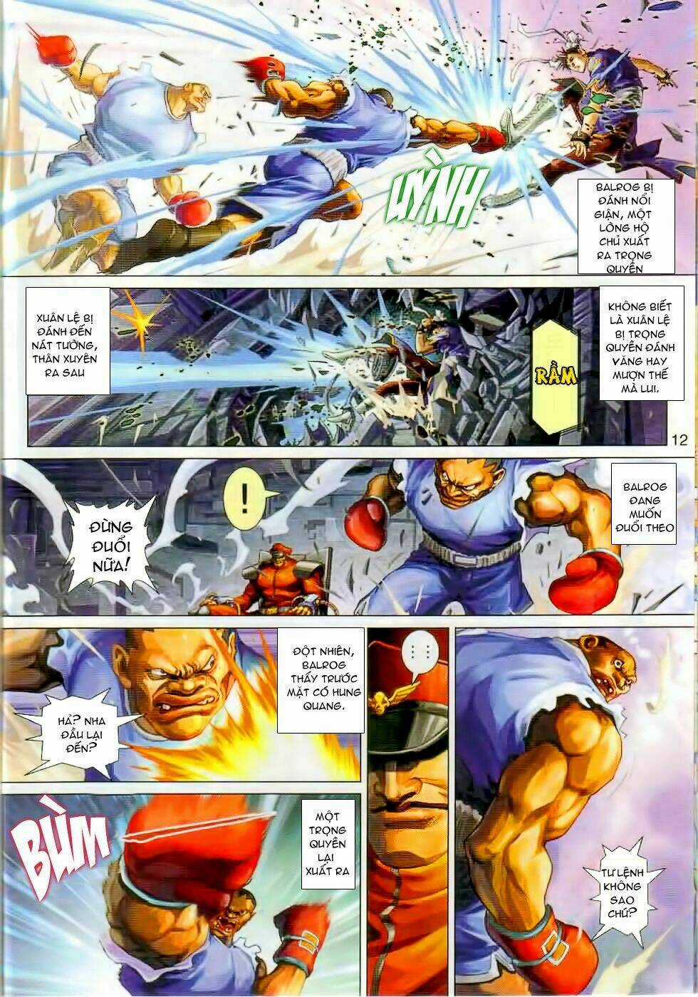 Street Fighter Iv Ngoại Truyện Chapter 4 trang 12