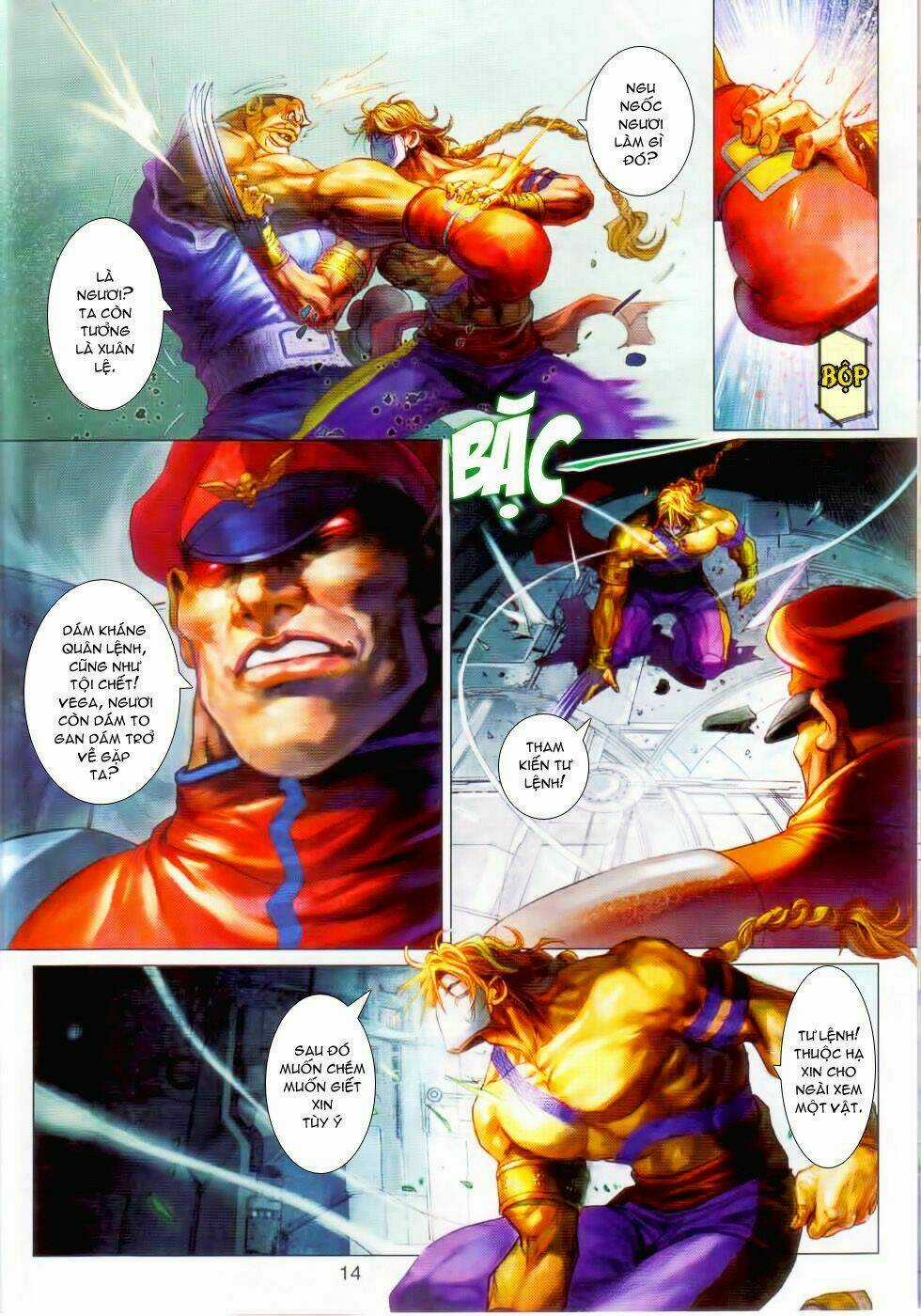 Street Fighter Iv Ngoại Truyện Chapter 4 trang 14