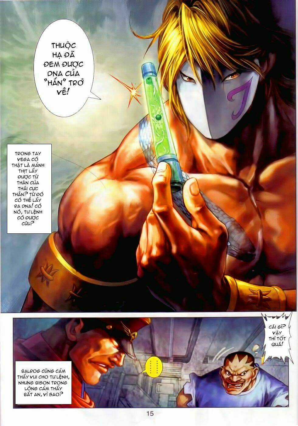 Street Fighter Iv Ngoại Truyện Chapter 4 trang 15