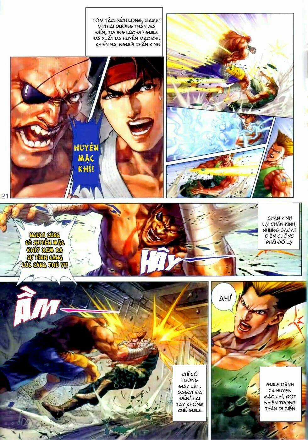 Street Fighter Iv Ngoại Truyện Chapter 4 trang 21