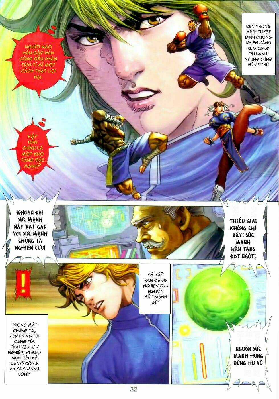 Street Fighter Iv Ngoại Truyện Chapter 4 trang 32