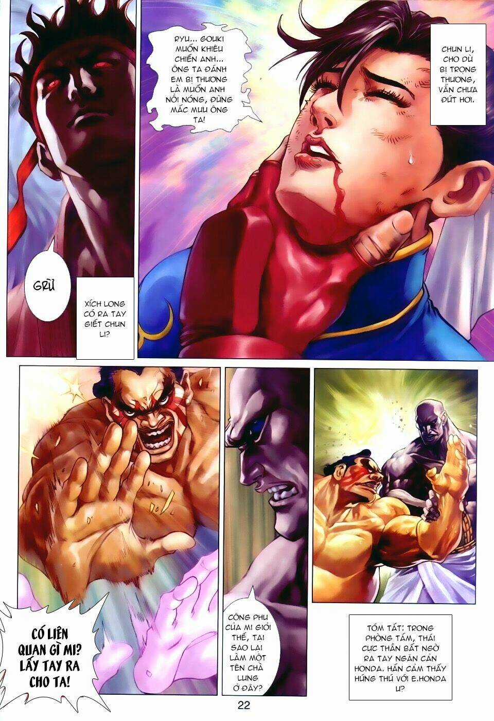 Street Fighter Iv Ngoại Truyện Chapter 7 trang 21