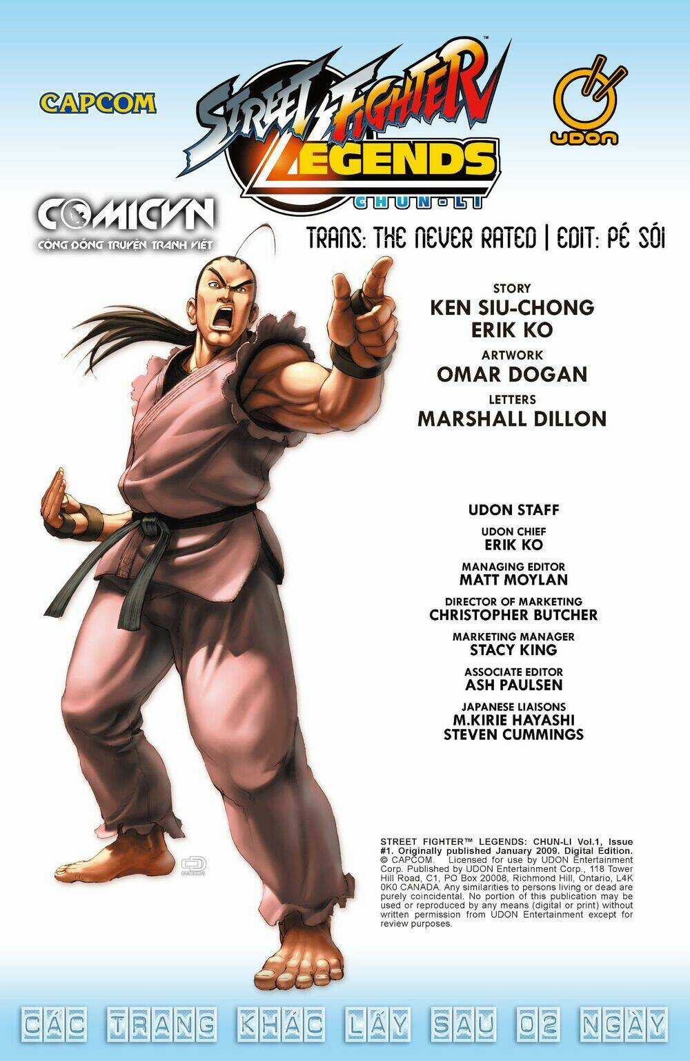 Street Fighter Legends Chapter 1 trang 2