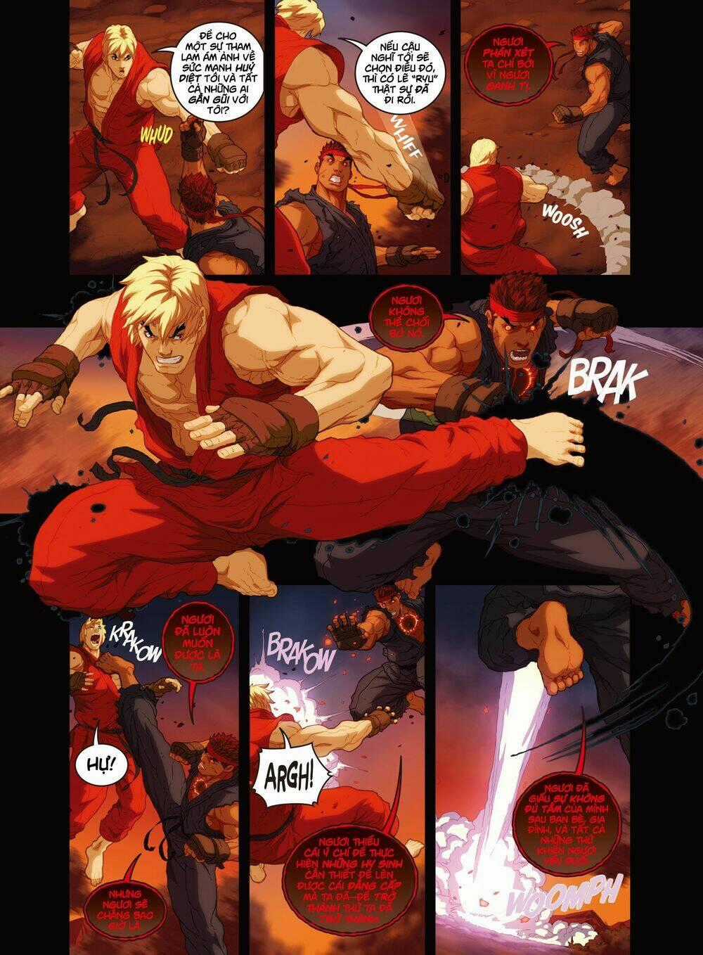 Street Fighter Unlimited Chapter 1.1 trang 8