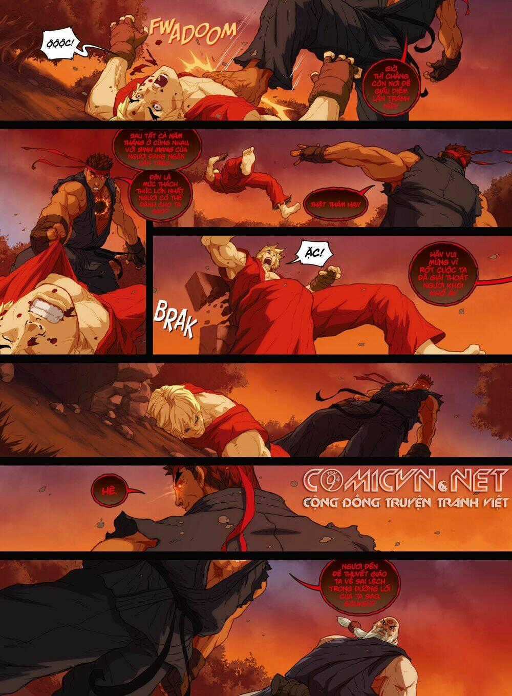 Street Fighter Unlimited Chapter 1.1 trang 9