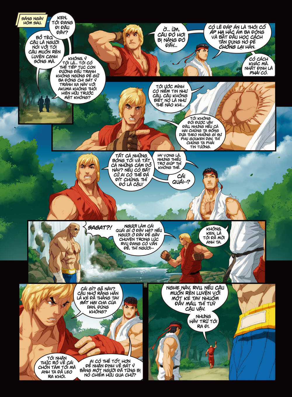 Street Fighter Unlimited Chapter 1.2 trang 4