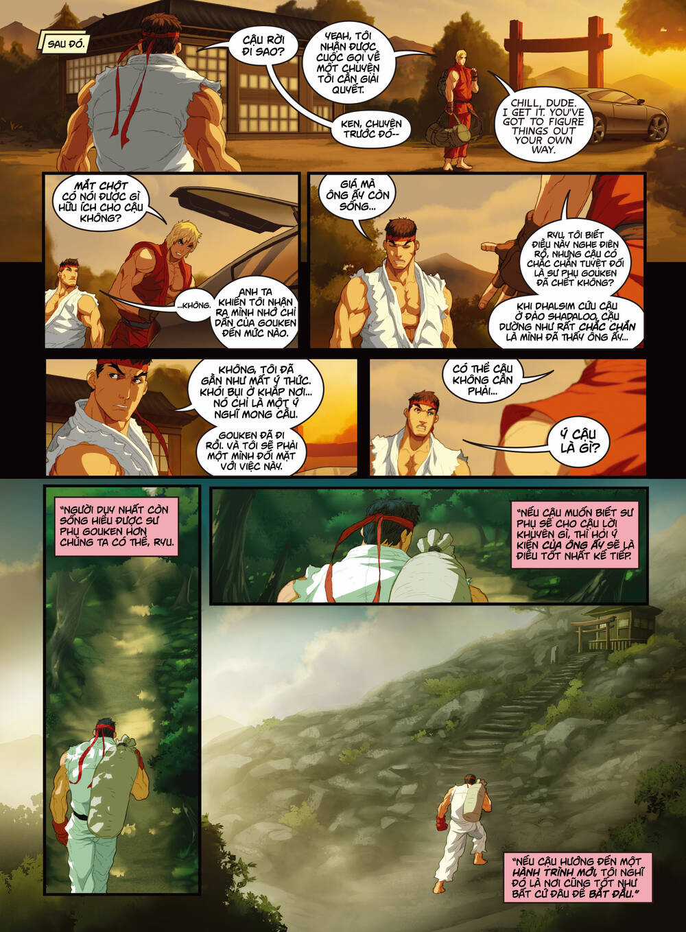Street Fighter Unlimited Chapter 1.2 trang 8