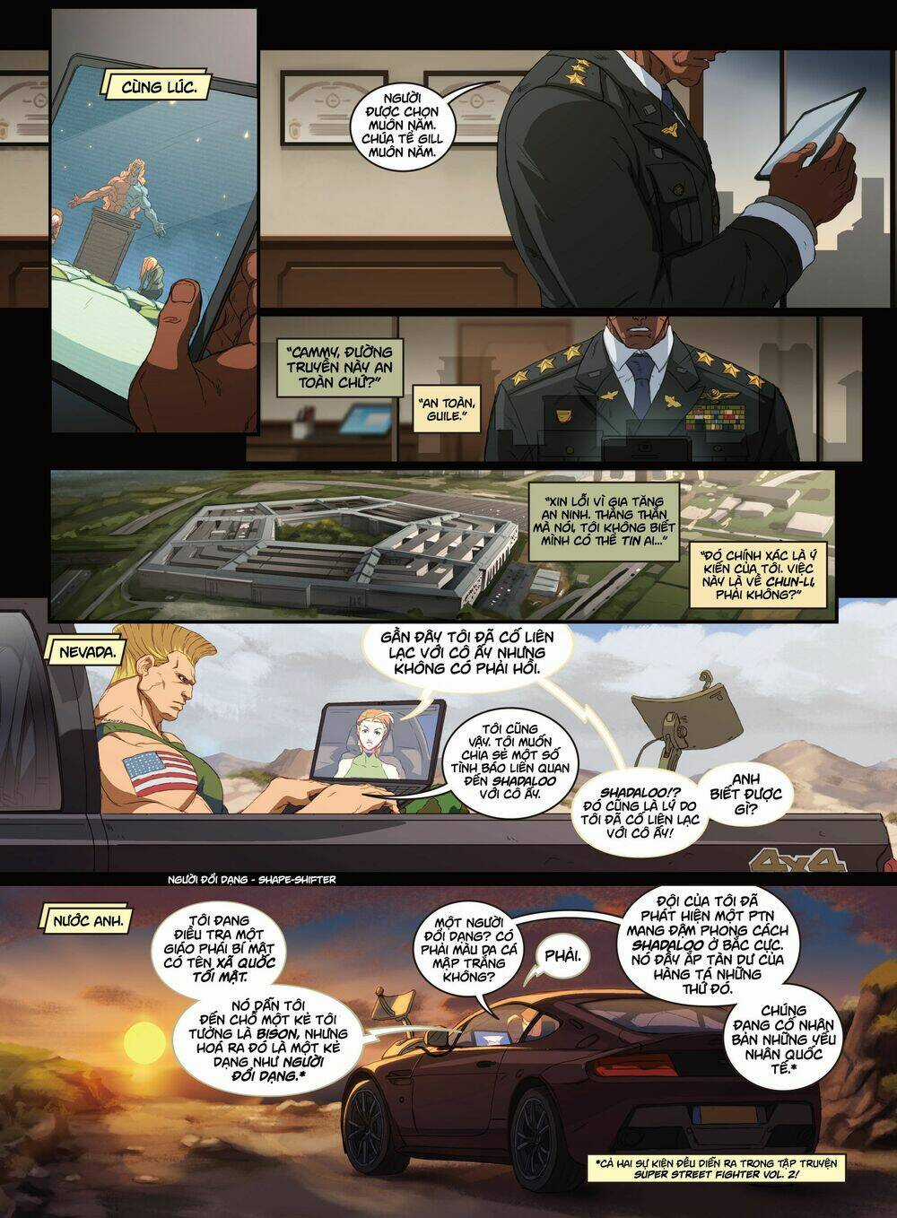 Street Fighter Unlimited Chapter 2.1 trang 4