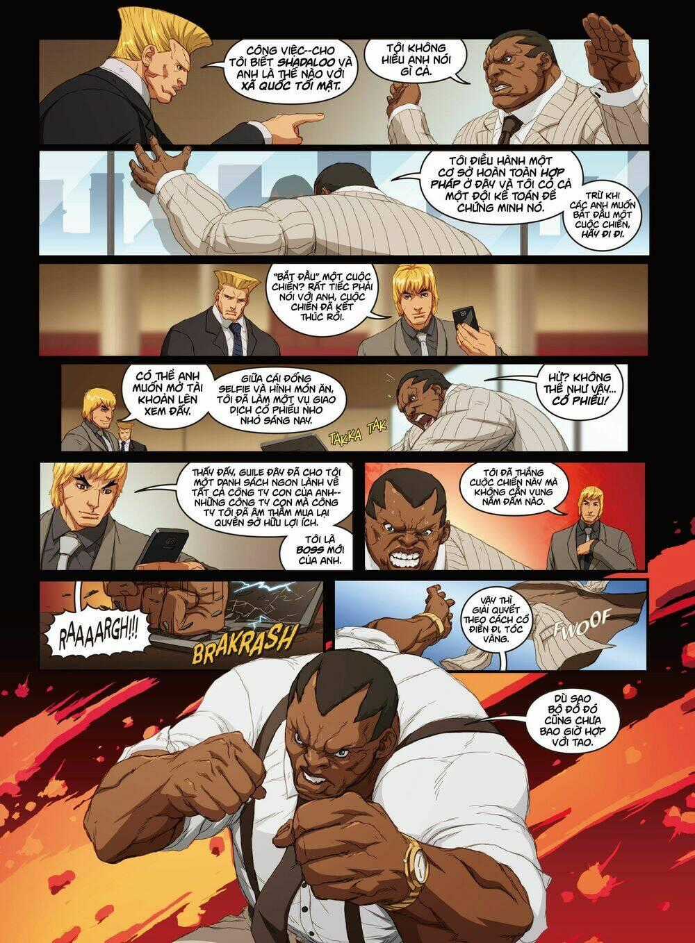 Street Fighter Unlimited Chapter 2.1 trang 8