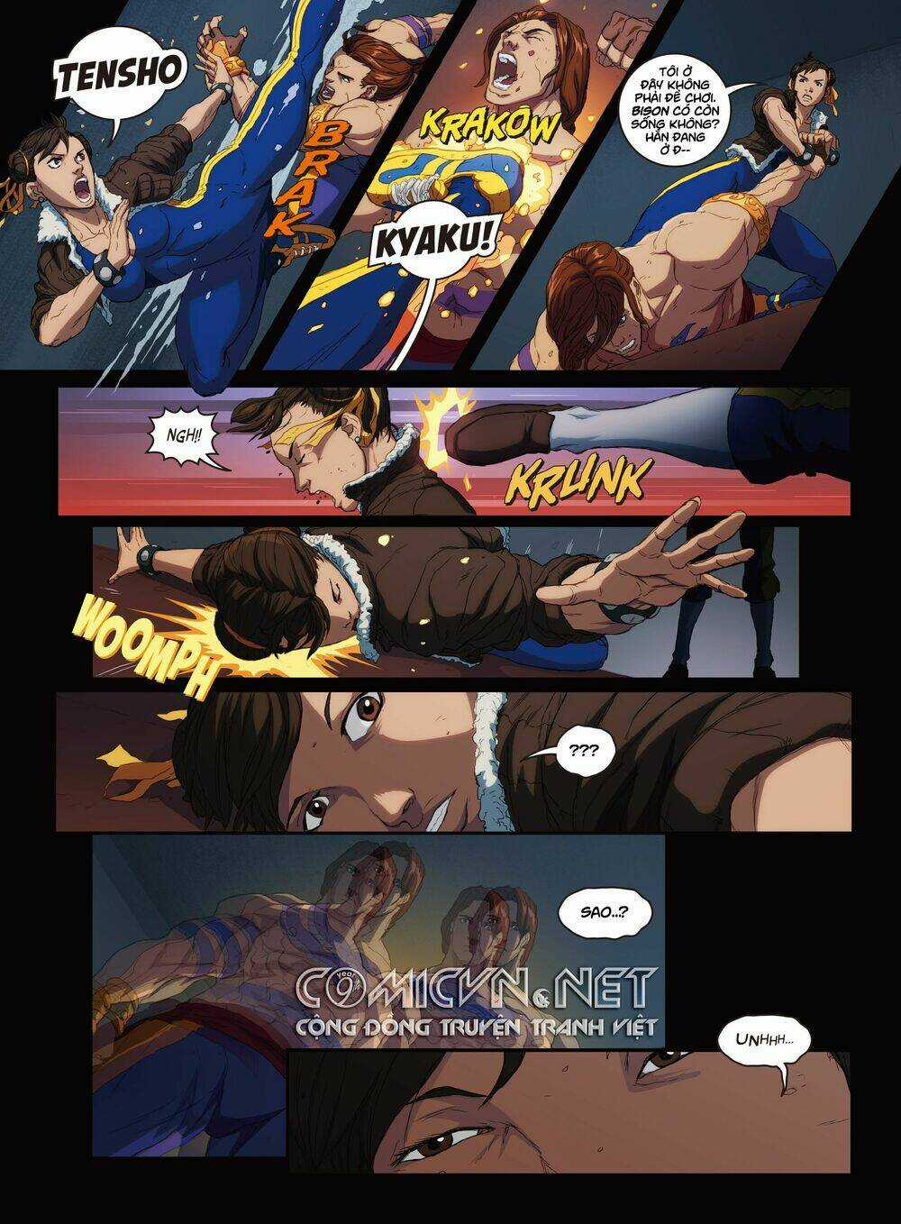 Street Fighter Unlimited Chapter 3.1 trang 3