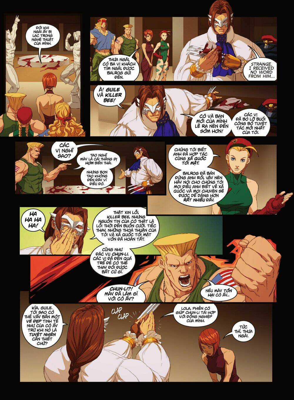 Street Fighter Unlimited Chapter 3.2 trang 2