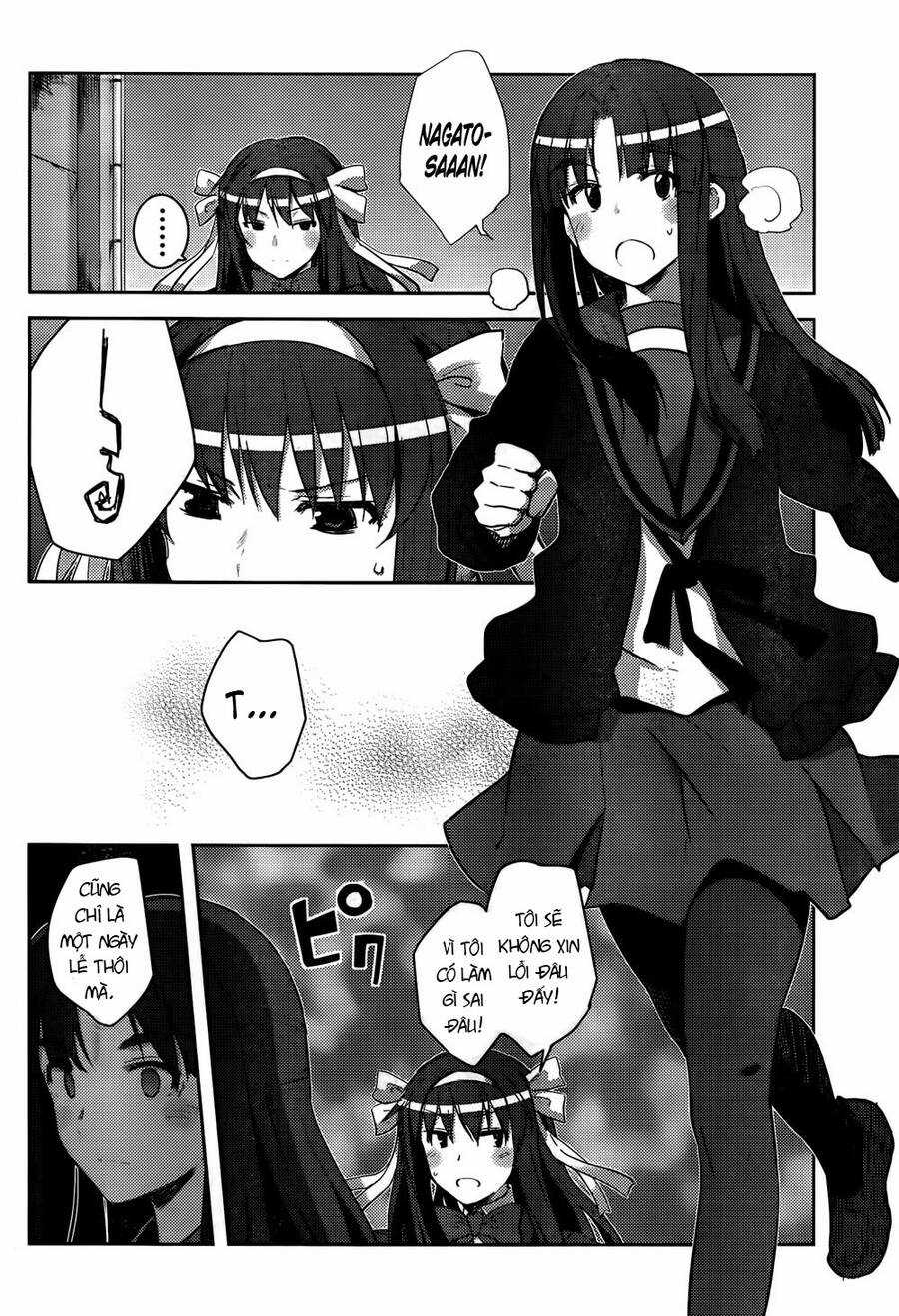 Sự Biến Mất Của Nagato Yuki-Chan Chapter 13 trang 7