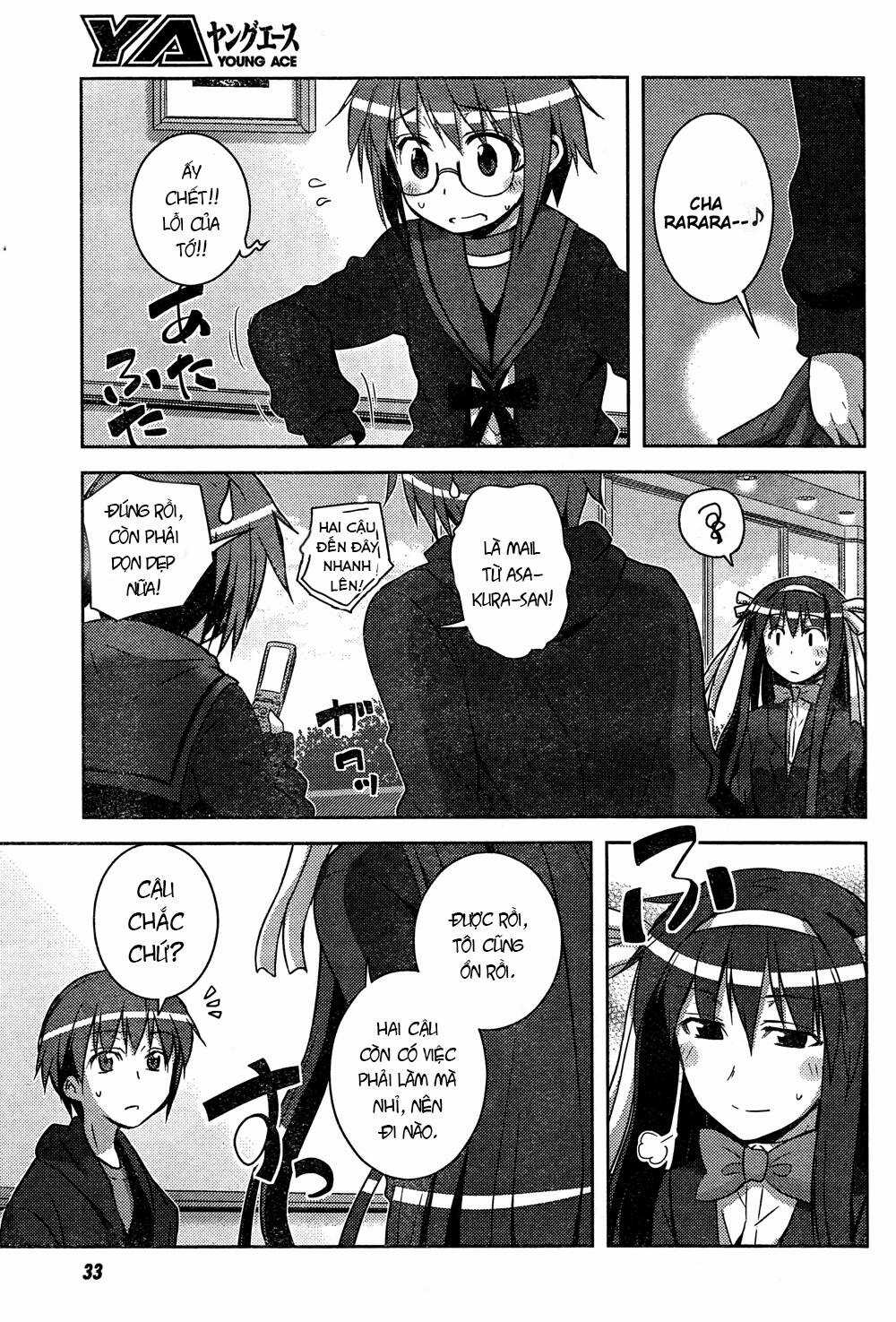 Sự Biến Mất Của Nagato Yuki-Chan Chapter 8 trang 10