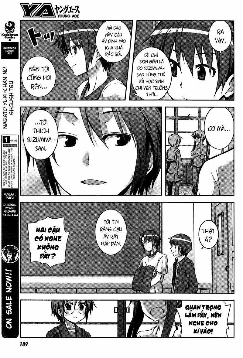 Sự Biến Mất Của Nagato Yuki-Chan Chapter 9 trang 14