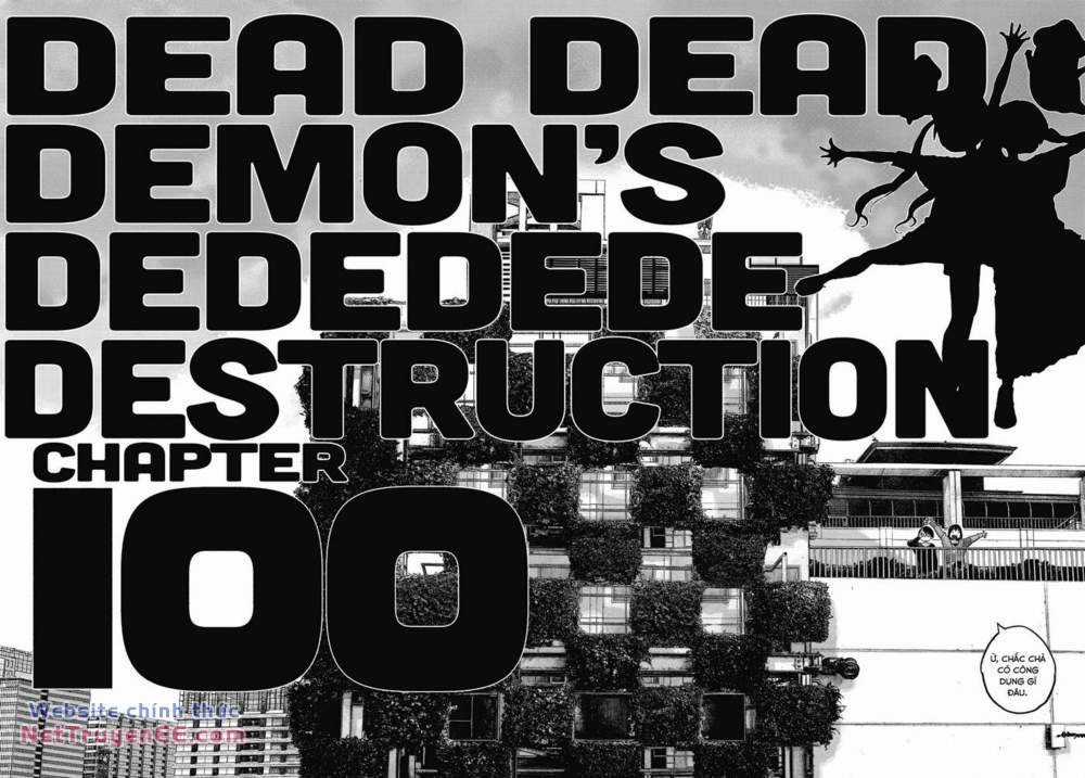 Sự Hủy Diệt Dededede Của Dead Dead Demon Chapter 100 trang 12