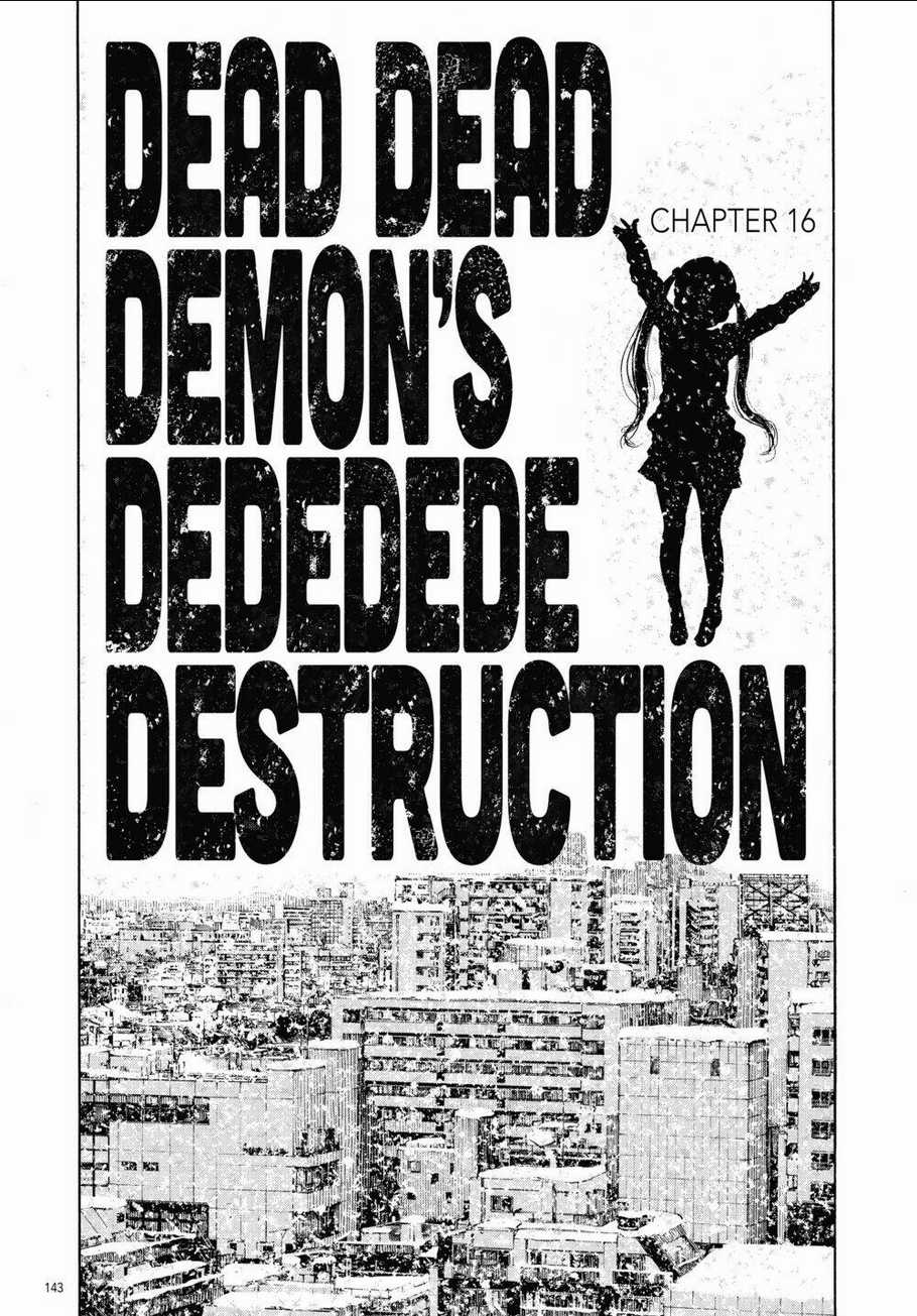 Sự Hủy Diệt Dededede Của Dead Dead Demon Chapter 16 trang 2