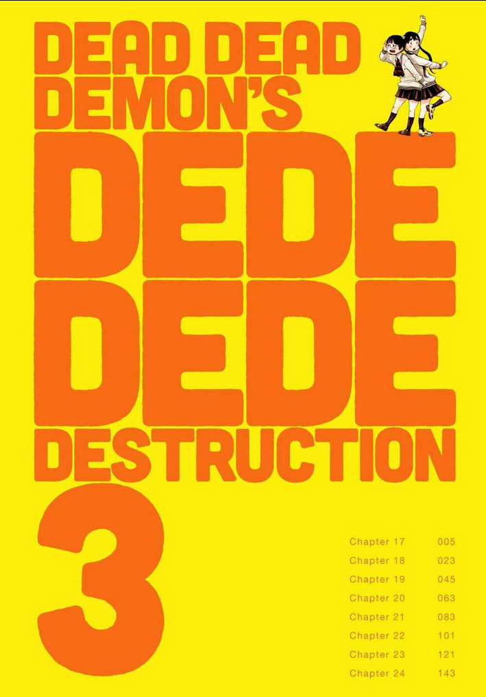 Sự Hủy Diệt Dededede Của Dead Dead Demon Chapter 17 trang 4