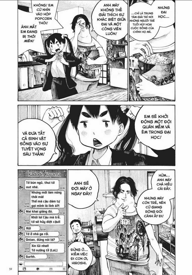 Sự Hủy Diệt Dededede Của Dead Dead Demon Chapter 27 trang 16