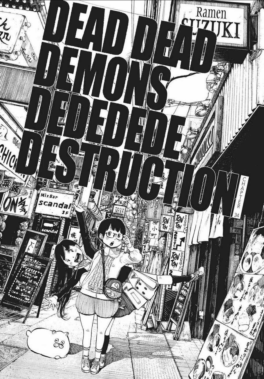 Sự Hủy Diệt Dededede Của Dead Dead Demon Chapter 34 trang 2