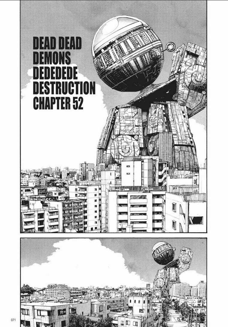 Sự Hủy Diệt Dededede Của Dead Dead Demon Chapter 52 trang 10