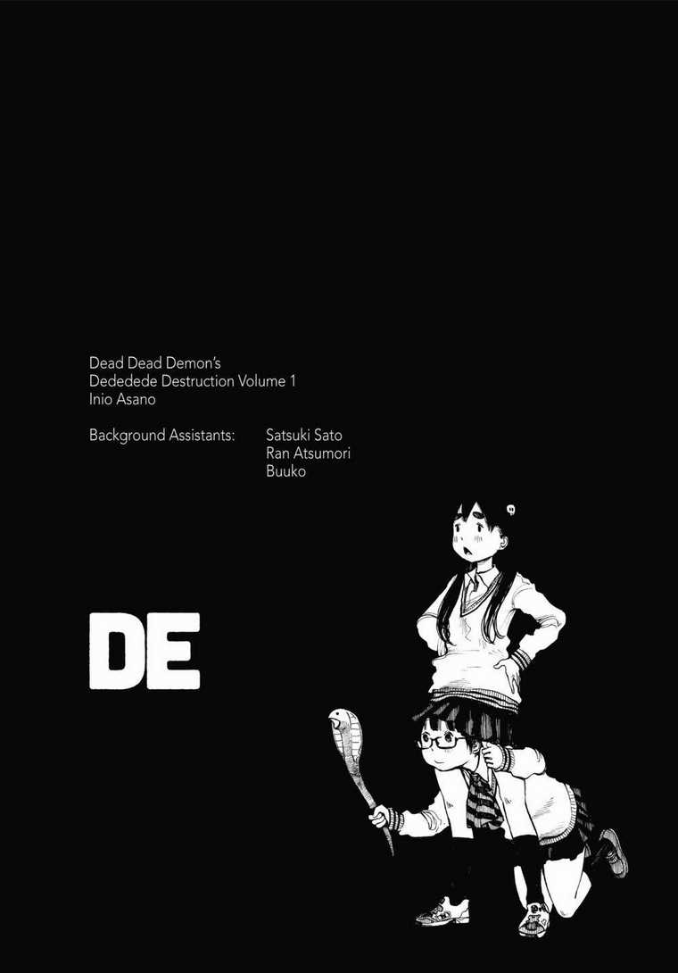 Sự Hủy Diệt Dededede Của Dead Dead Demon Chapter 8 trang 18