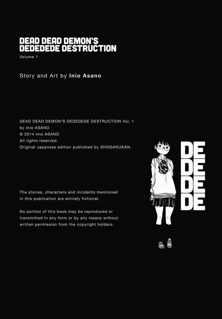 Sự Hủy Diệt Dededede Của Dead Dead Demon Chapter 8 trang 21