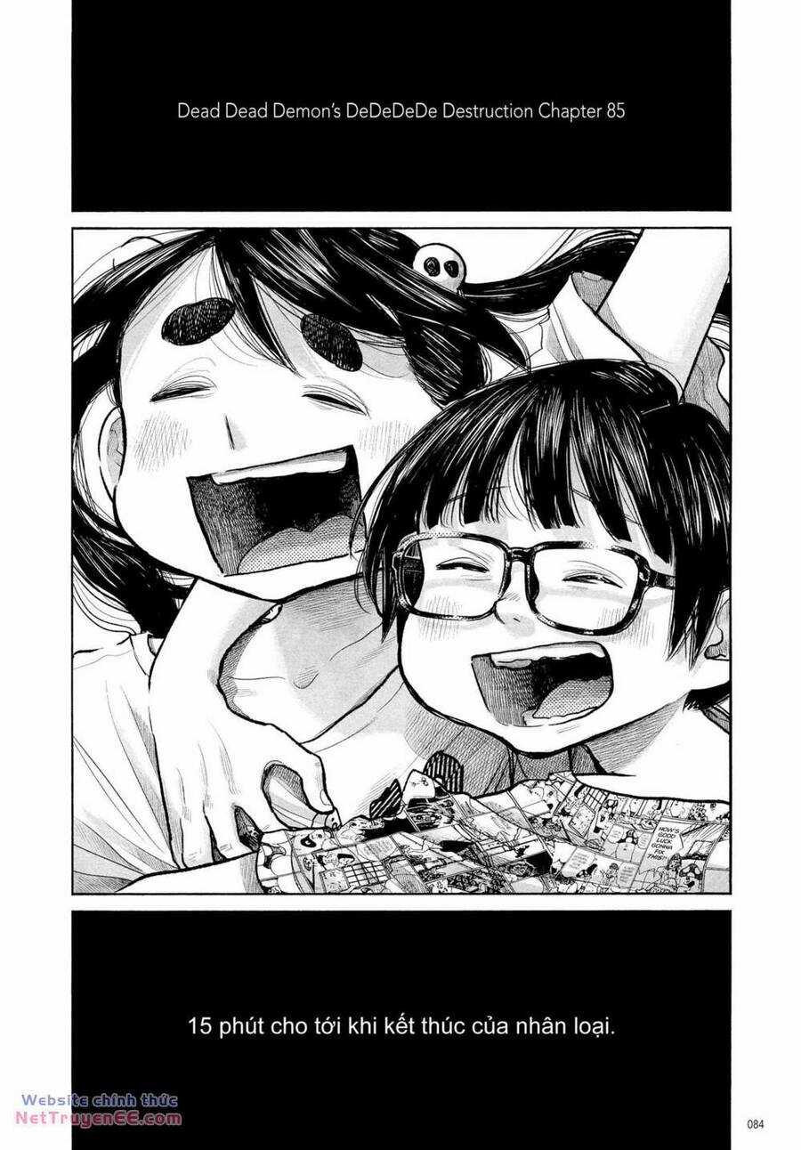 Sự Hủy Diệt Dededede Của Dead Dead Demon Chapter 85 trang 17