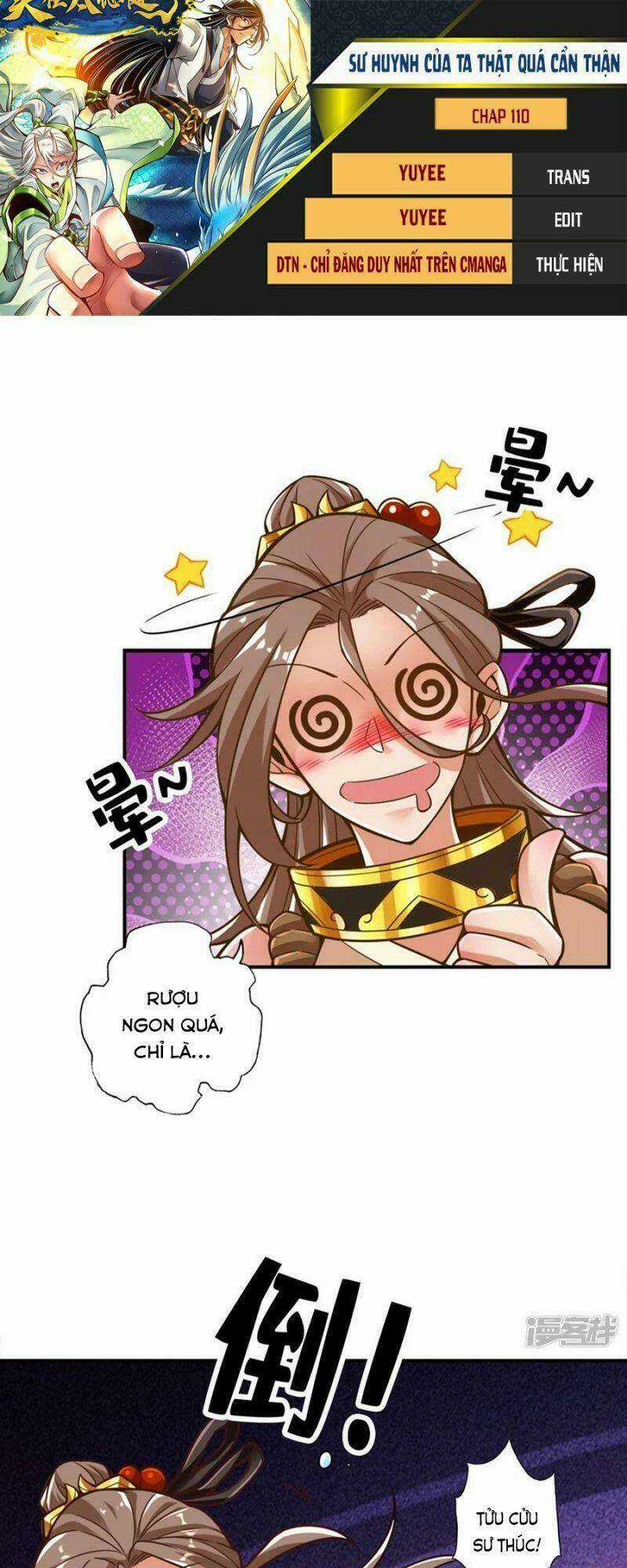 Sư Huynh Của Ta Quá Cẩn Thận Rồi Chapter 110 trang 0