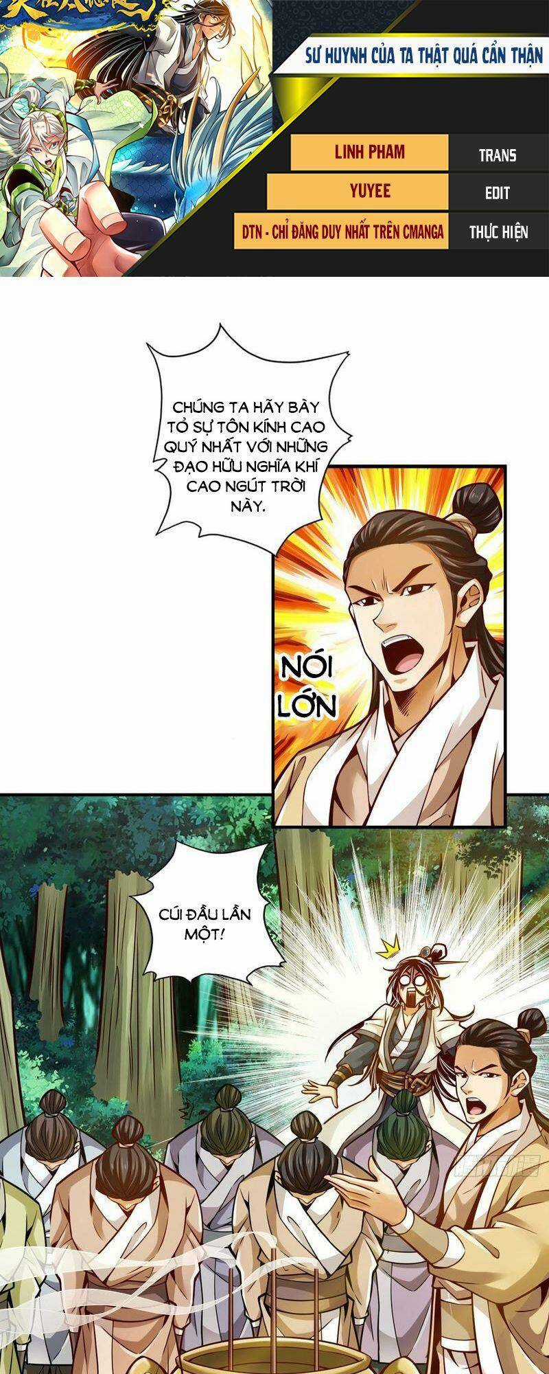 Sư Huynh Của Ta Quá Cẩn Thận Rồi Chapter 129 trang 0