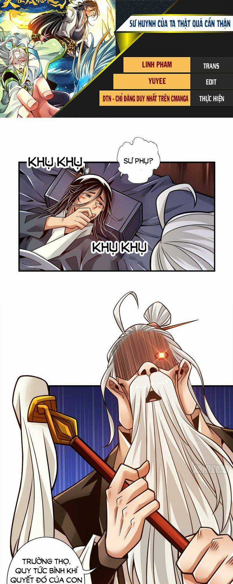 Sư Huynh Của Ta Quá Cẩn Thận Rồi Chapter 130 trang 0