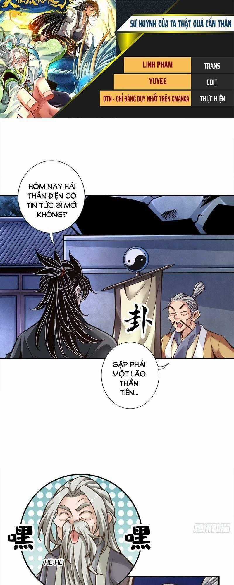 Sư Huynh Của Ta Quá Cẩn Thận Rồi Chapter 134 trang 0