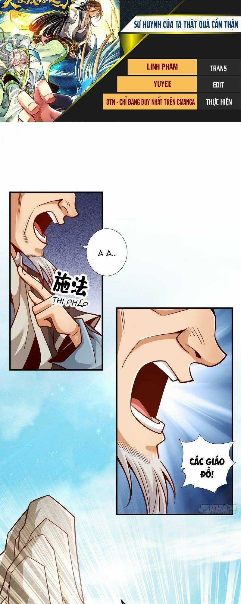 Sư Huynh Của Ta Quá Cẩn Thận Rồi Chapter 137 trang 0
