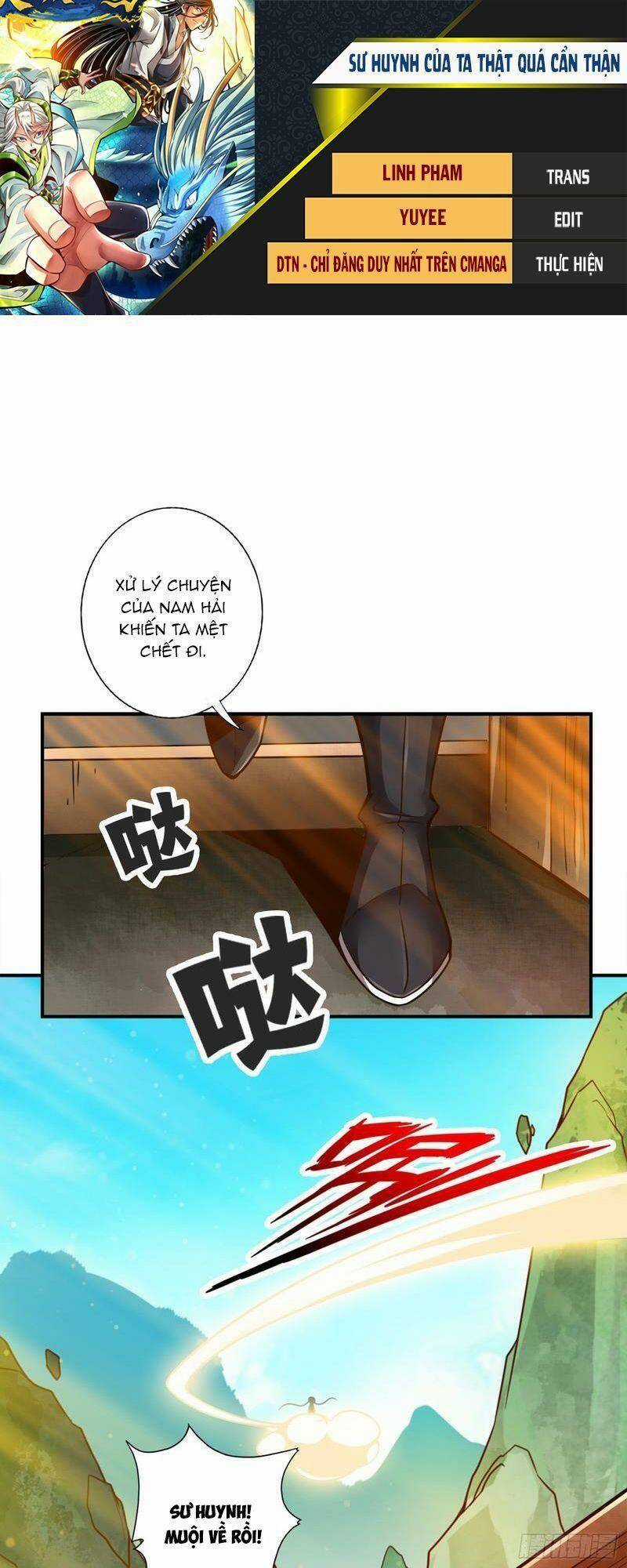 Sư Huynh Của Ta Quá Cẩn Thận Rồi Chapter 140 trang 0