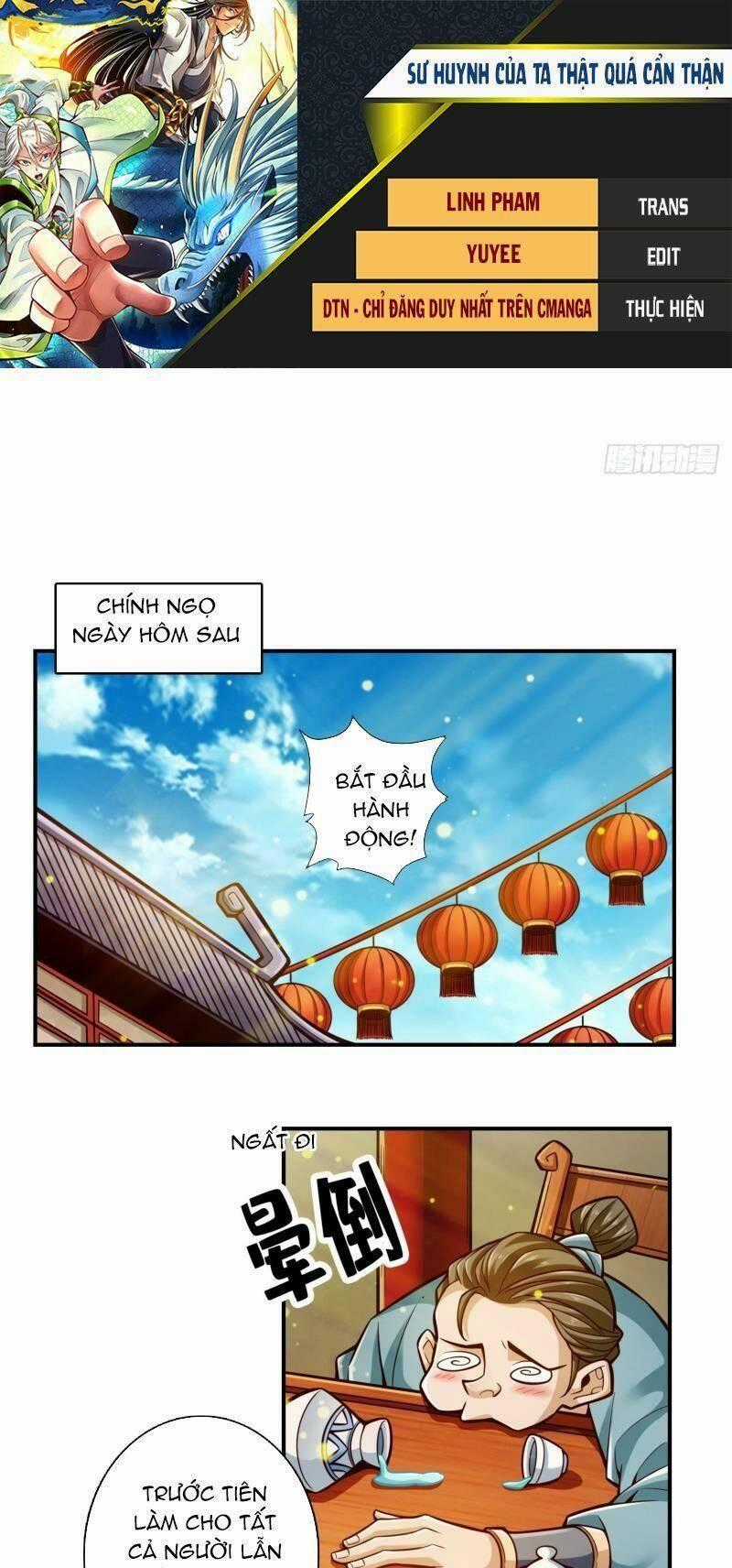 Sư Huynh Của Ta Quá Cẩn Thận Rồi Chapter 143 trang 0