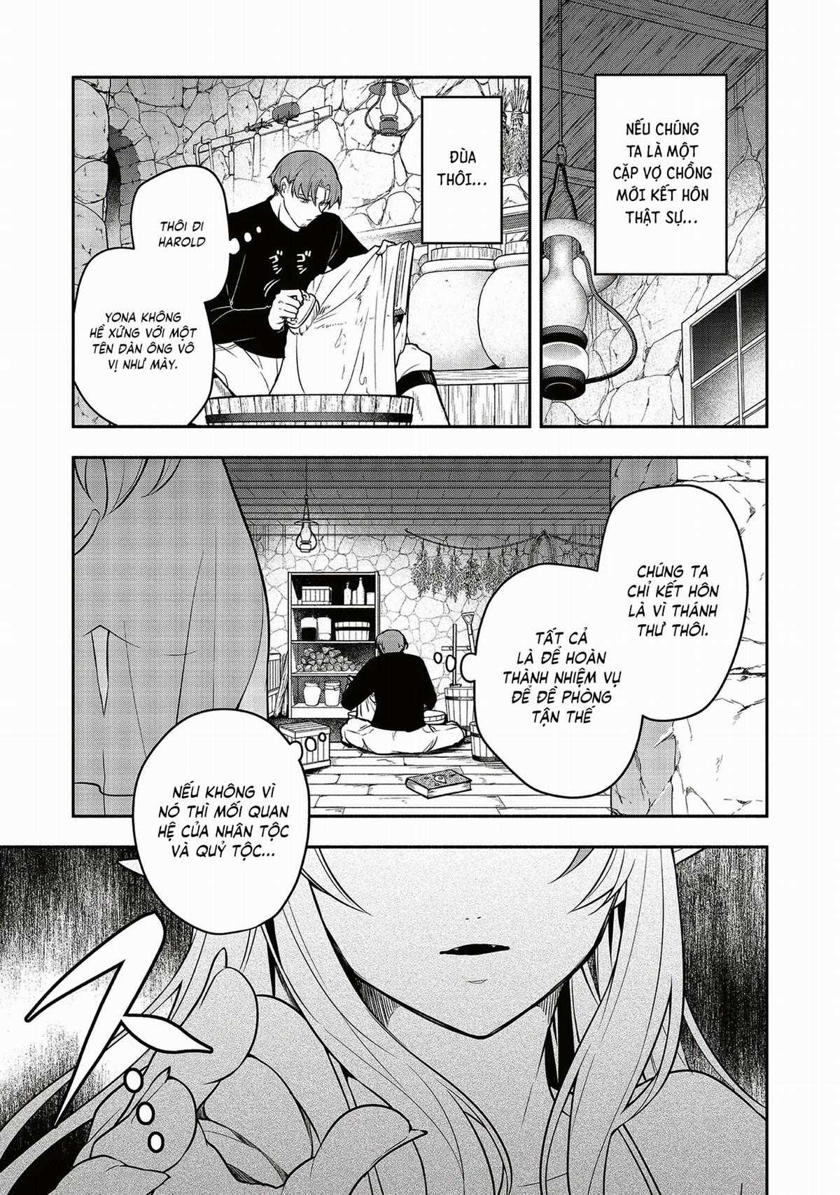 Sứ mệnh Shinkon : con gái quỷ vương muốn quyến rũ dũng giả nghiêm túc ♡ Chapter 1 trang 18