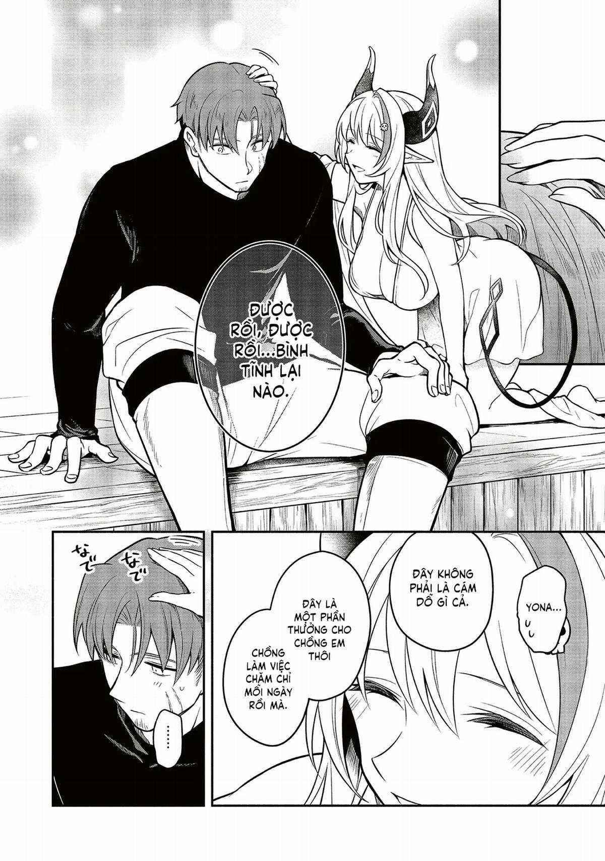 Sứ mệnh Shinkon : con gái quỷ vương muốn quyến rũ dũng giả nghiêm túc ♡ Chapter 1 trang 23