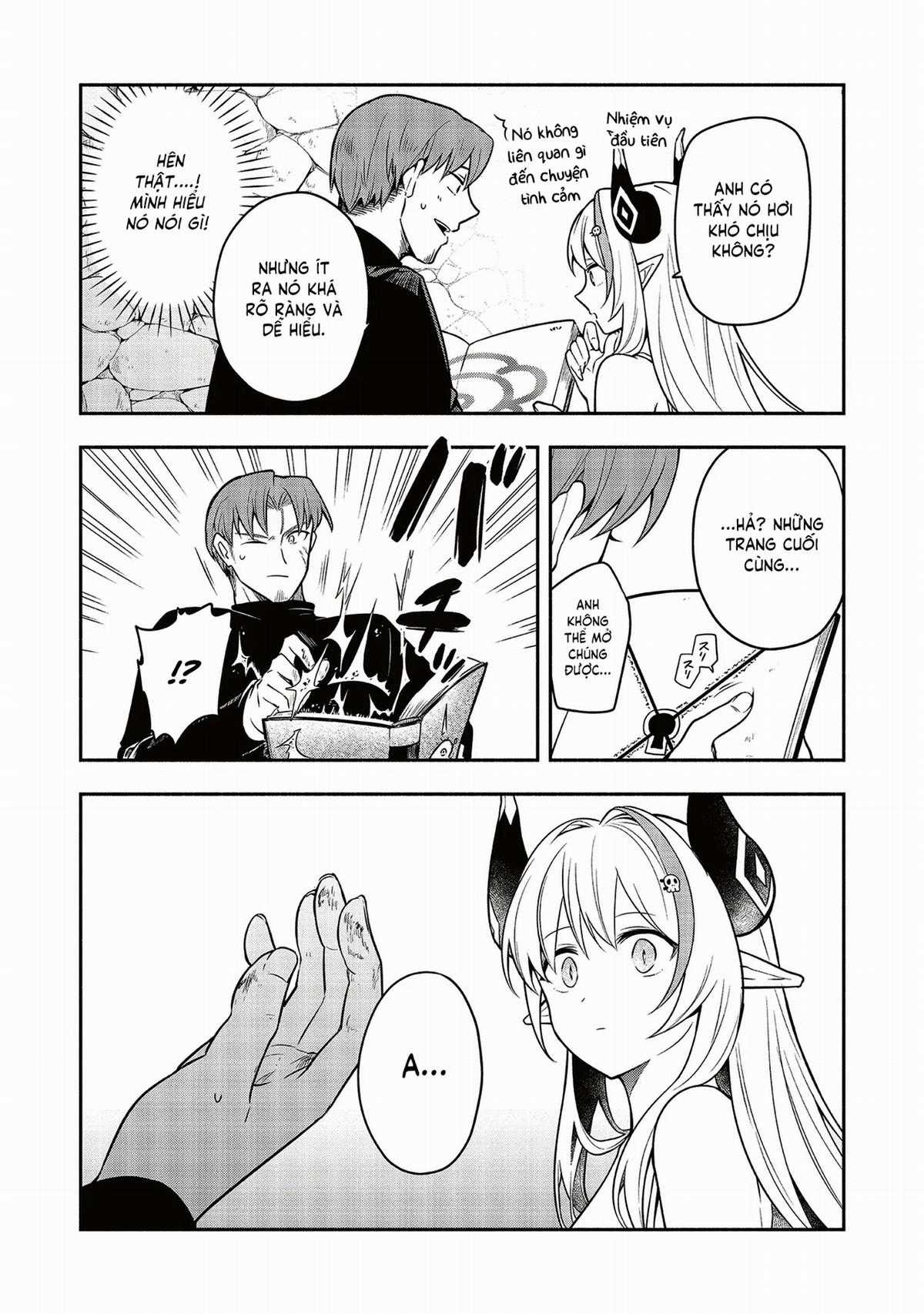 Sứ mệnh Shinkon : con gái quỷ vương muốn quyến rũ dũng giả nghiêm túc ♡ Chapter 1 trang 27