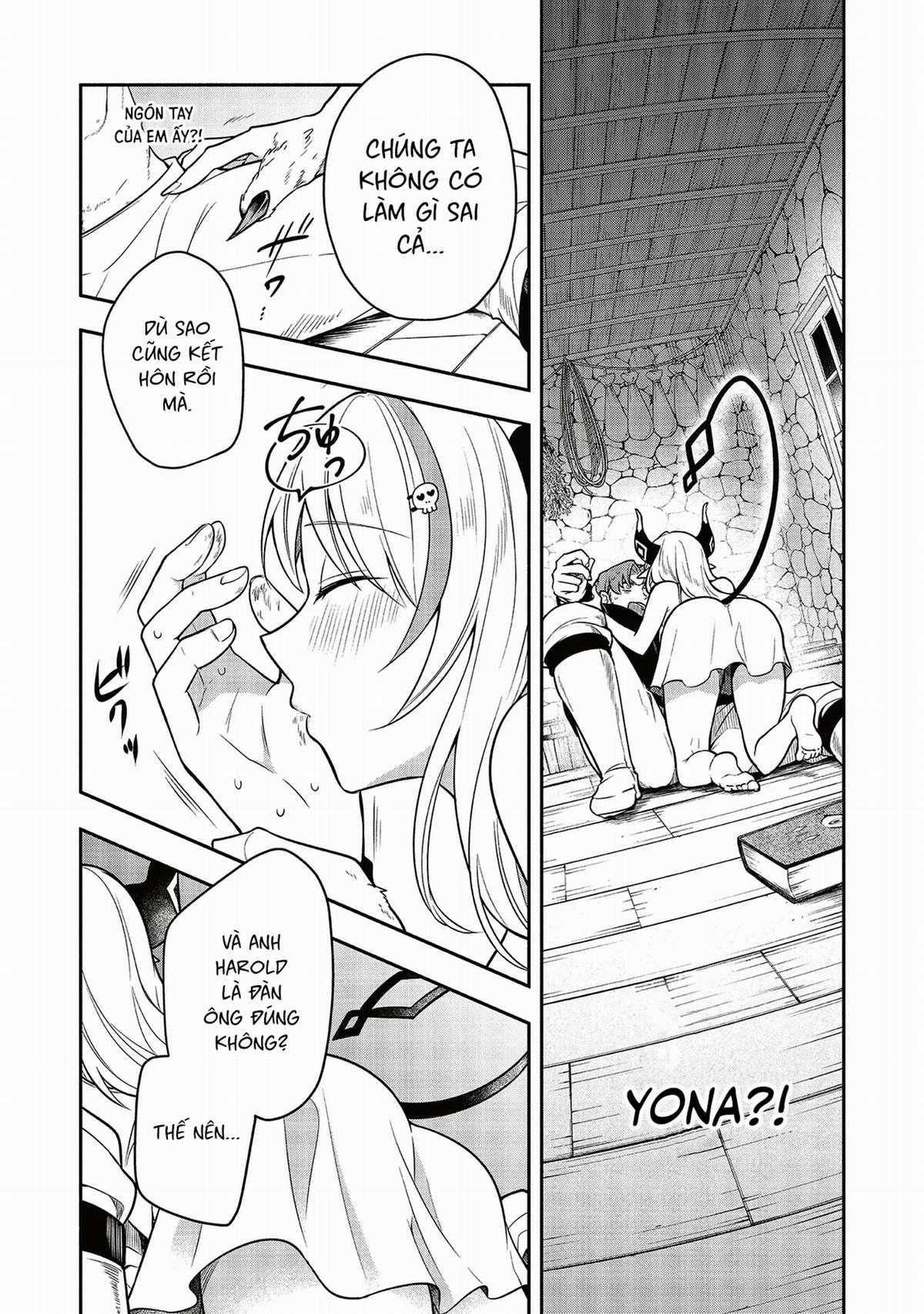 Sứ mệnh Shinkon : con gái quỷ vương muốn quyến rũ dũng giả nghiêm túc ♡ Chapter 1 trang 31
