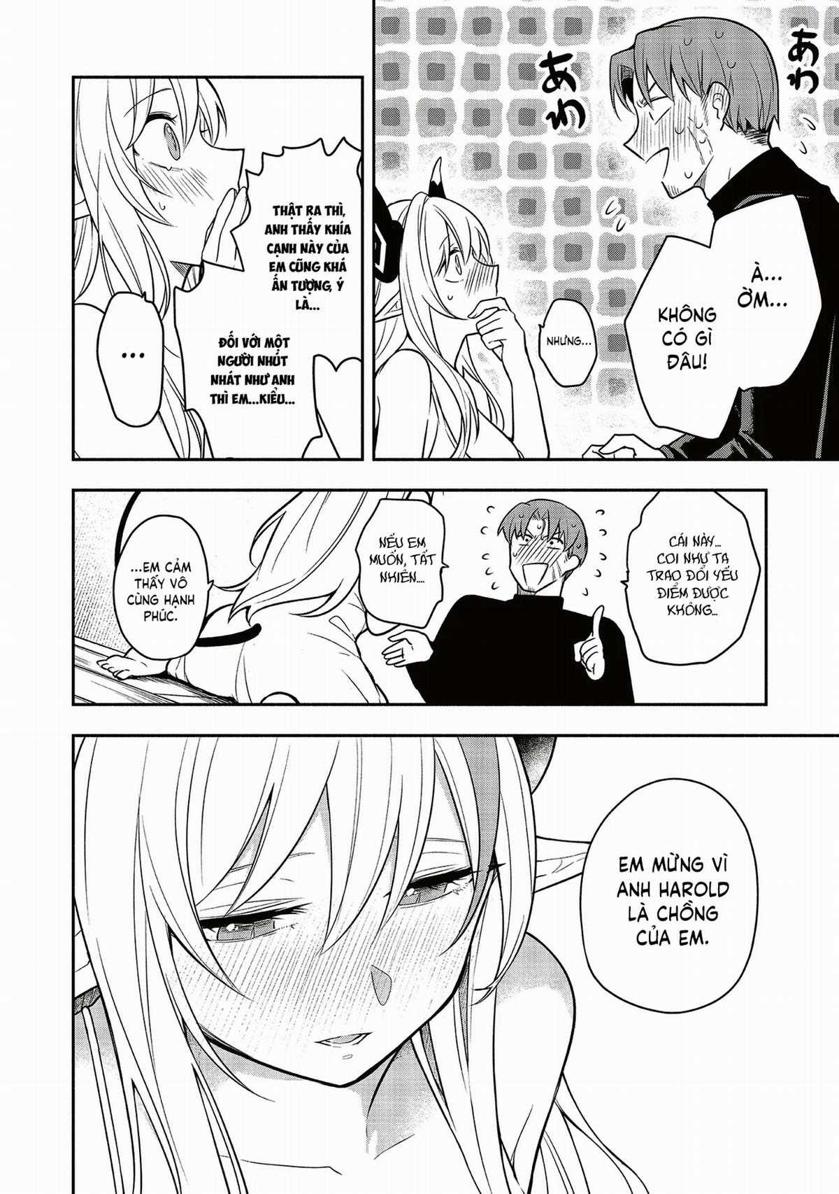 Sứ mệnh Shinkon : con gái quỷ vương muốn quyến rũ dũng giả nghiêm túc ♡ Chapter 1 trang 35