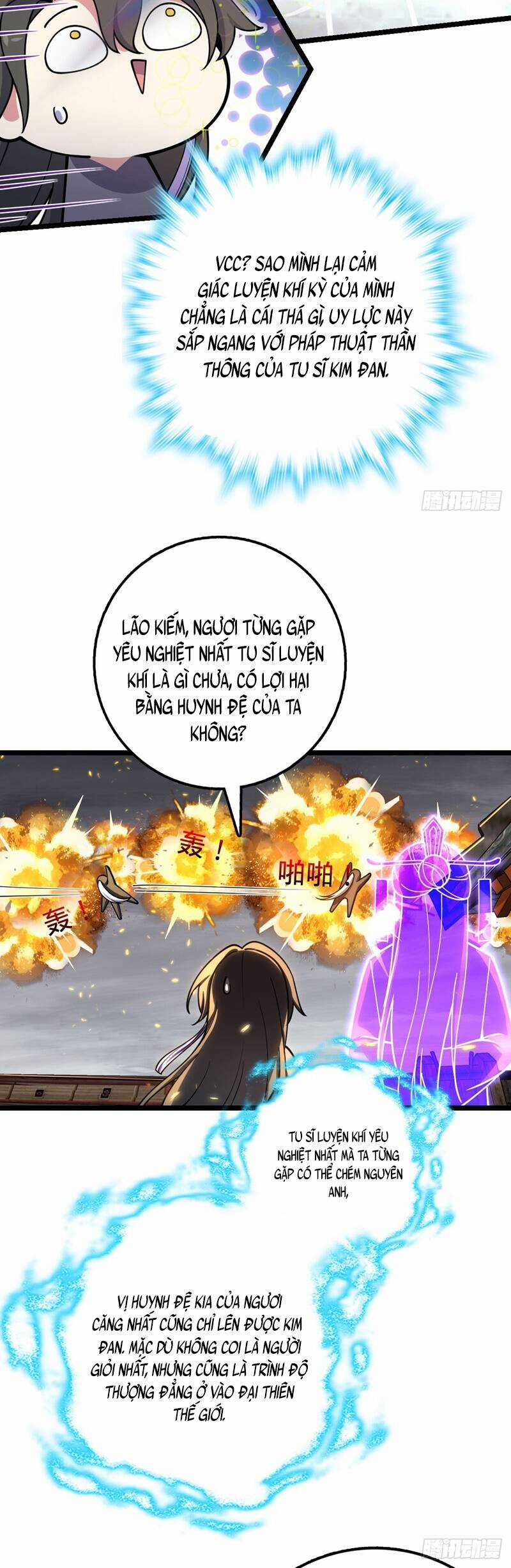 Sư Phụ Của Ta Mỗi Khi Đến Đại Nạn Mới Đột Phá Chương 24 trang 35