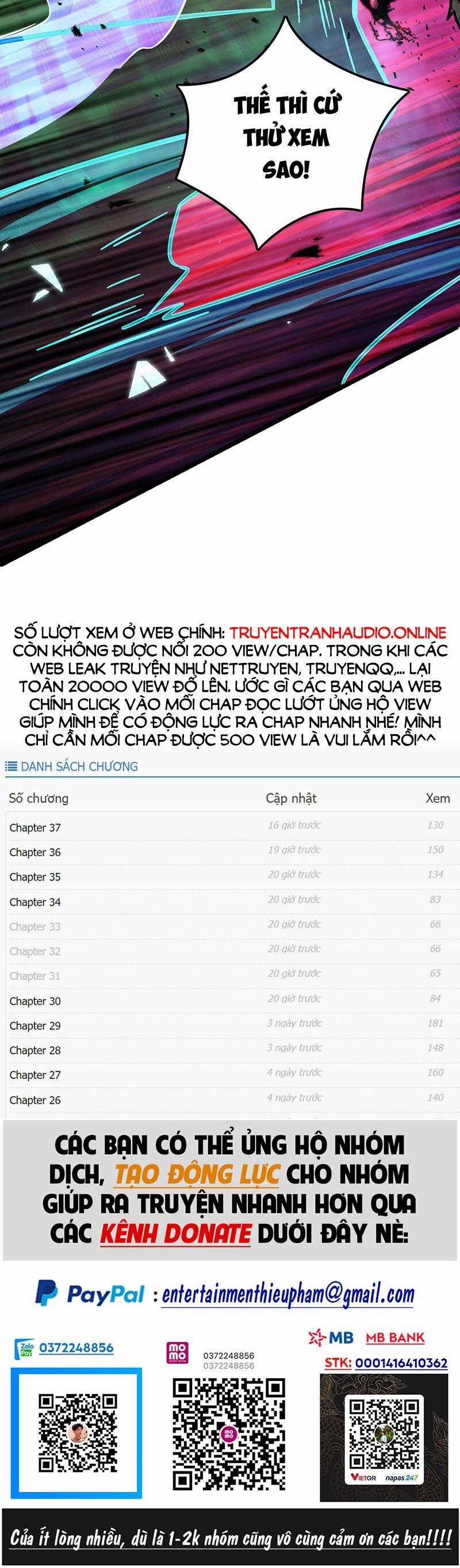 Sư Phụ Của Ta Mỗi Khi Đến Đại Nạn Mới Đột Phá Chương 37 trang 39