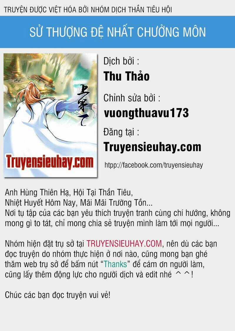 Sử Thượng Đệ Nhất Chưởng Môn Chapter 6 trang 0