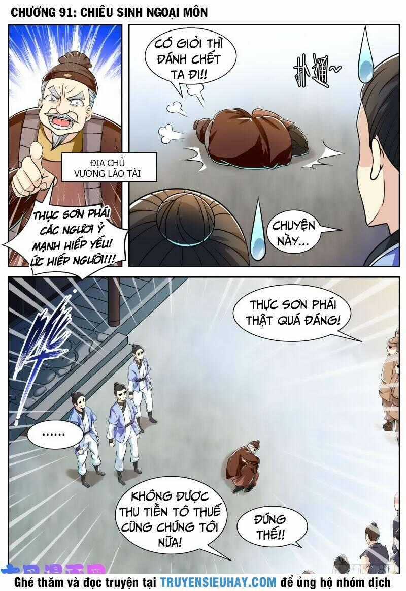 Sử Thượng Đệ Nhất Chưởng Môn Chapter 91 trang 1